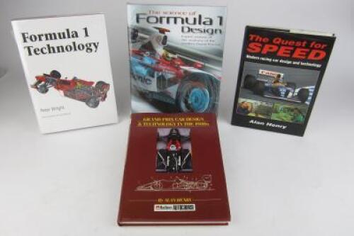 F1: Four books relating to F1 design and technology