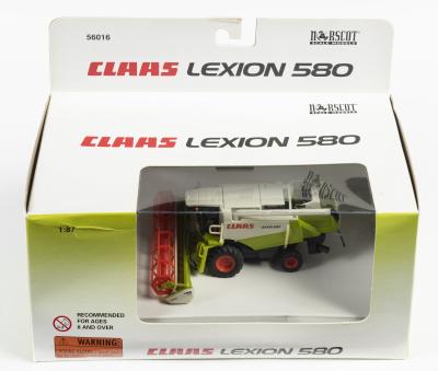 HARVESTER: A NOS Norscott 1:87 scale Class Lexion 580 Combine Harvester