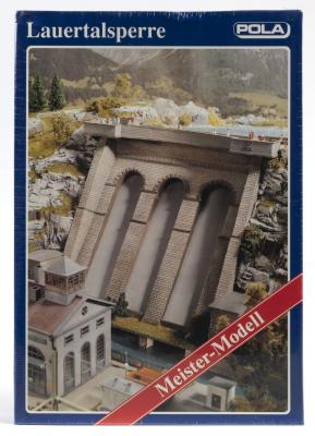 BUILDING KIT: A NOS Pola HO scale Dam "Lauertal" Sealed Model Kit