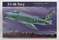 HOBBYBOSS: A NOS 1:48 scale HobbyBoss FJ-4B Fury Aircraft Sealed Model Kit