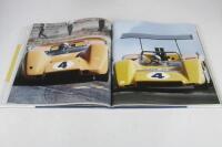 BRUCE McLAREN: 'Bruce McLaren' hardcover book by Karl Ludvigsen. Bruce McLaren signature. CoA - 3