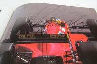 GRAND PRIX: 'Grand Prix Images' hardcover book by Autocourse. (18 F1 driver signatures including Arnoux, Boutsen, Senna) - 4