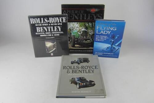 ROLLS-ROYCE/BENTLEY: A group of Rolls-Royce and Bentley books.