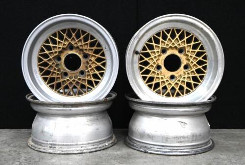 BMW BBS: A set of rare, original factory 14 inch&nbsp;BMW MAHLE-BBS&nbsp;wheels (7J x 14H2)