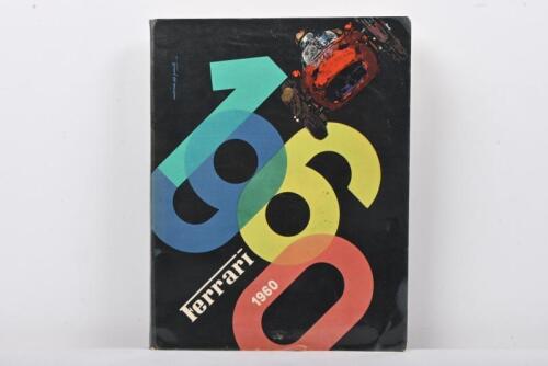 FERRARI: Original 1960 Ferrari yearbook. ENZO FERRARI business card