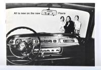 FLAVIA: A black and white Lancia Flavia brochure from 1968