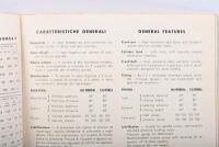 500/750: An original 500 mondial, 750 monza instruction manual. Italian/English text. Circa 1950's - 2