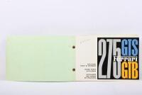 275 GTS/GTB: An original Ferrari 275 GTS/GTB Spare Parts Catalogue. Rare item. Print Code 10/63 - 2