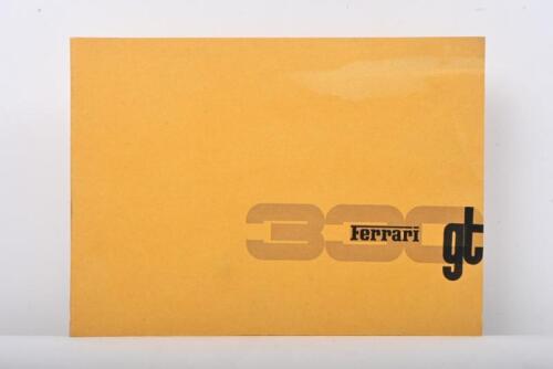 330 GT: A first edition printing of a original Ferrari 330 gt SPARE PARTS CATALOGUE. Circa 1960's