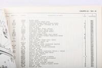 330 GT: A first edition printing of a original Ferrari 330 gt SPARE PARTS CATALOGUE. Circa 1960's - 2