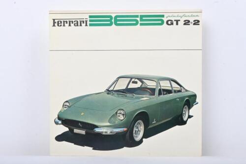 365 GT 2+2: An original 1968 365 GT 2+2 brochure. Ferrari Print Number N. 19/68