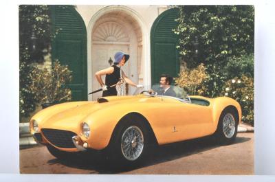 410 SUPERAMERICA/375 MM: A rare and original circa 1955 Ferrari 410 Superamerica 375 MM brochure card