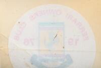 FERRARI 1976: A 1976 FERRARI OWNERS CLUB 'MEMBER' sticker - 2