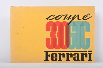 330GTC: An original 1967 Ferrari 330 GTC coupe SPARE PARTS CATALOGUE. Ferrari Print Number N. 16/67