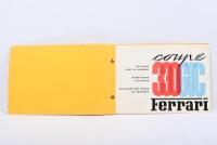 330GTC: An original 1967 Ferrari 330 GTC coupe SPARE PARTS CATALOGUE. Ferrari Print Number N. 16/67 - 2