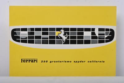 250 GT SPYDER: An original 1961 Ferrari 250 granturismo spyder california brochure