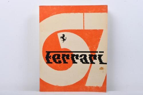 FERRARI 1967: An original, squarebound Ferrari Yearbook from 1967
