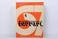 FERRARI 1967: An original, squarebound Ferrari Yearbook from 1967