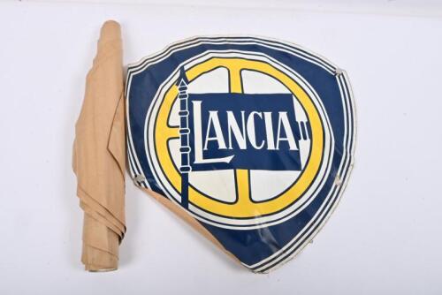 LANCIA: A group of new old stock 'LANCIA' emblem stickers
