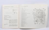 FLAMINIA: An original 1963 Lancia flaminia 10-11 'NOTICE D'ENTRETIEN' - Instruction Book. French text - 2