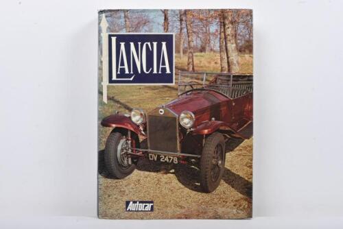 LANCIA: A hardcover edition of 'LANCIA' compiled from the archives of Autocar by Peter Garnier