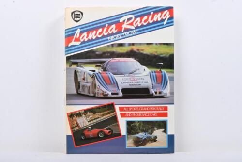LANCIA: 'Lancia Racing' hardcover book by Nigel Trow