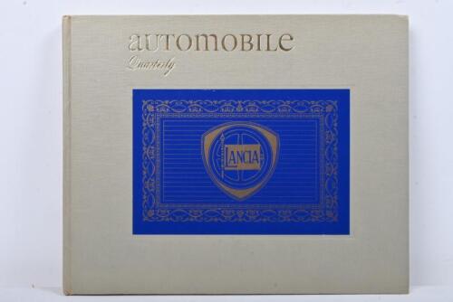 LANCIA: Volume 12, No.4 Edition of 'automobile Quarterly' featuring Lancia by David Owen