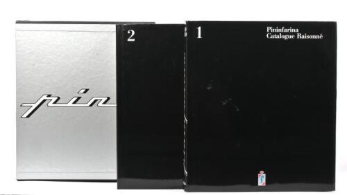 PININFARINA: A two volume set of 'Pininfarina Catalogue Raisonne'