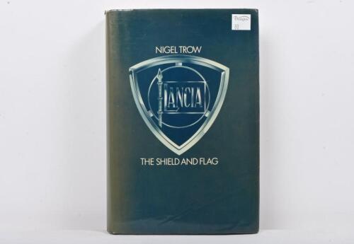 LANCIA: 'LANCIA - THE SHIELD AND FLAG' hardcover book by Nigel Trow
