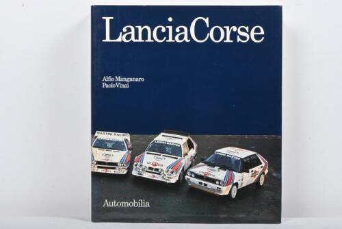 LANCIA: 'LanciaCorse' hardcover book by Alfio Manganaro, Paolo Vinai
