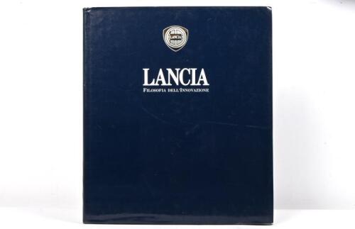 LANCIA: 'LANCIA - FILOSOFIA DELL'INNOVAZIONE' hardcover book