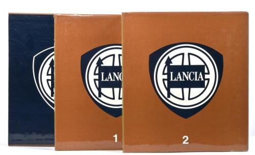 LANCIA: 'Lancia' hardcover books. Volumes 1 & 2, covering years 1907 - 1983 by Bernado & Manganaro