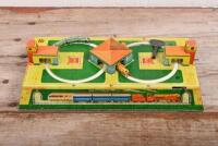TIN TOY: An impressive small wind up tin toy train set made in the Soviet Union circa 1950s, 1960s by Aopota with original box