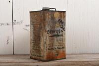 VACUUM: An early 1930s "Vacuum Oil Co" one imperial gallon tin - 3