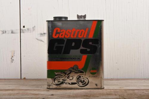 CASTROL: A Castrol 'GPS' synthetic fortified 20W-50 four stroke oil four litre tin
