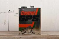 CASTROL: A Castrol 'GPS' synthetic fortified 20W-50 four stroke oil four litre tin