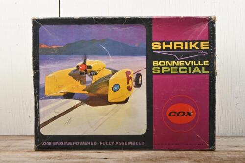 BONNEVILLE: A circa 1970s Cox Shrike .049 engine powered Bonneville Special in box