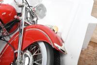 INDIAN: A Guiloy 1:6 scale die-cast model of a 1948 Indian Chief 348 - 4