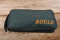 BOULE: A set of Boule in a canvas case, missing the jack - 2