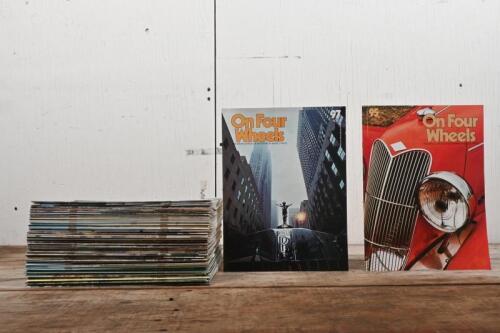 ON FOUR WHEELS: A collection of "On Four Wheels" magazines, issues 10-12, 14-100, 128 and 133