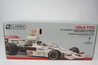 LOLA: A 1:18 scale Lola T332 by Classic Carlectables. CoA