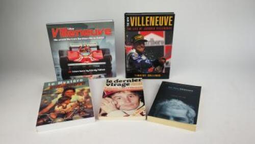 VILLENEUVE: Five books on the racing Villeneuve men