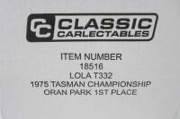 LOLA: A 1:18 scale Lola T332 by Classic Carlectables. CoA - 10