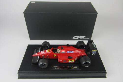 FERRARI: A 1:18 scale GP replicas Ferrari F1 87/88C as driven by Michele Alberto. L.E 500