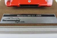 McLAREN: A 1:18 scale Tecnomodel Mythos 1969 McLaren M6 GT. L.E of 60 - 4