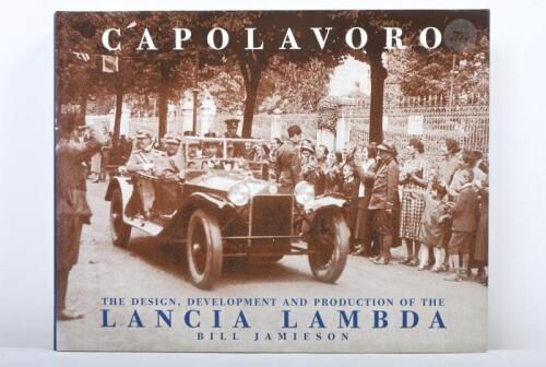 LANCIA: 'CAPOLAVORO - THE LANCIA LAMBDA' hardcover book by Bill Jamieson