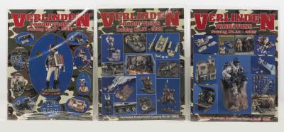 PUBLICATIONS: 3 Sealed NOS Verlinden Productions Catalog no's 17, 18 & 21