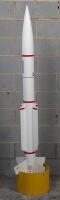 ROCKET: A working model of an SA-14 Archer&nbsp;surface-to-air missile featuring laser-cut plywood fins, colorful detailed self adhesive decals, a laser-cut slotted main body tube, plywood centering rings, a plastic nose cone, and the Gorilla shock cord system - 2