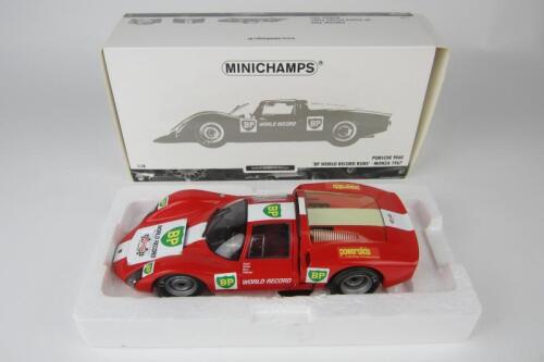 PORSCHE: A 1:18 scale Porsche 906E - 'BP World Record Runs' - Monza 1967. L.E of 360