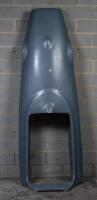 RACING CAR: A fibreglass&nbsp;cockpit surround/nose cone in the style of a 1960s open wheel&nbsp;racing car, 215cm long